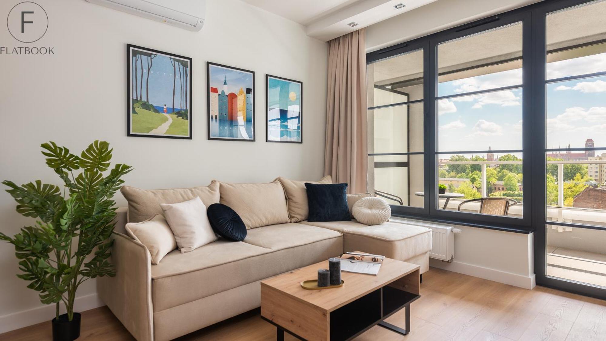 Flatbook - City Center Apartments Aura 40 Gdańsk Kültér fotó